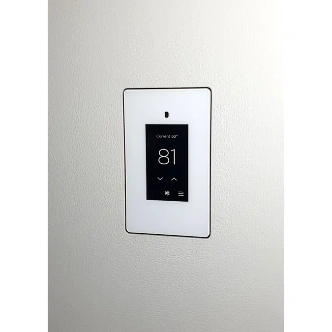 Flush wall mount for Savant CLI-W200 & CLI-W210 thermostat