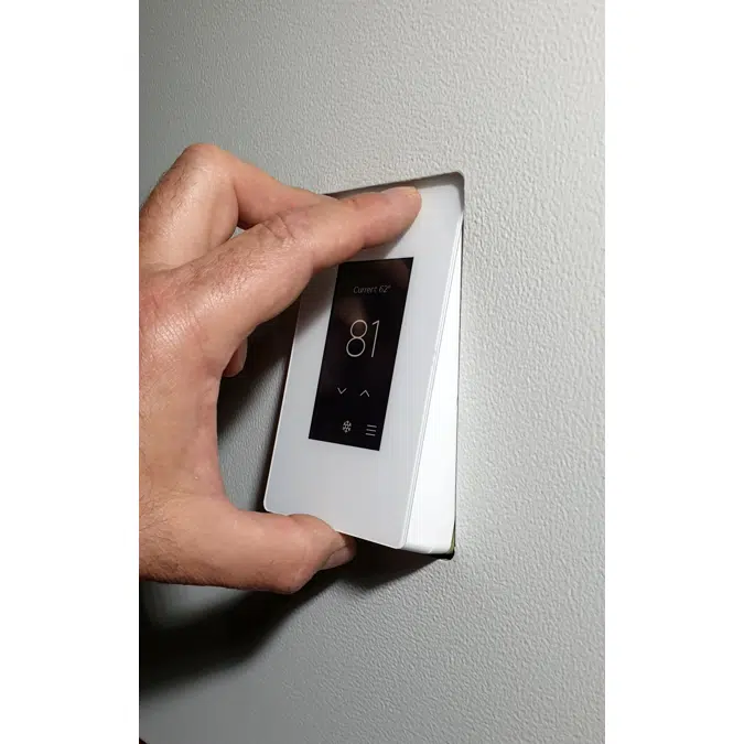 Flush wall mount for Savant CLI-W200 & CLI-W210 thermostat