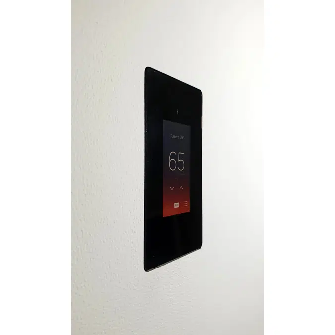Flush wall mount for Savant CLI-W200 & CLI-W210 thermostat