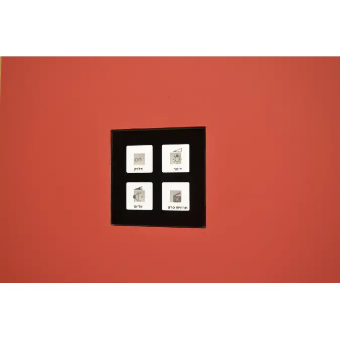 BIM objects - Free download! Flush wall mount for Berker MDT BE-GTx4x ...