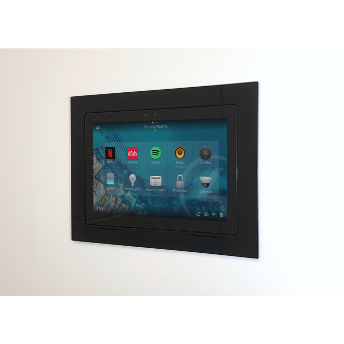 BIM objects - Free download! Retrofit mount for Control4 C4-T4IW10 ...