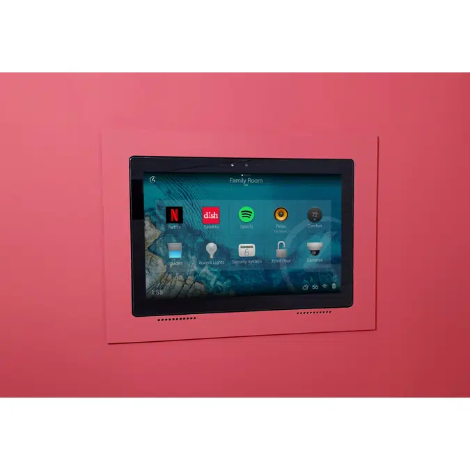 BIM objects - Free download! Retrofit mount for Control4 C4-T4IW10 ...