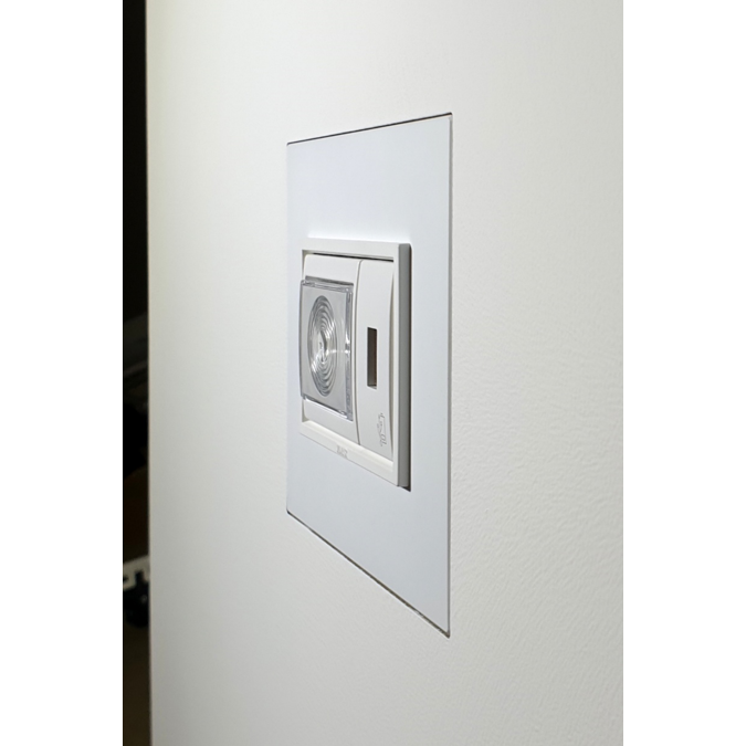 BIM objects - Free download! Flush wall mount for VIMAR 3M Eikon EVO ...