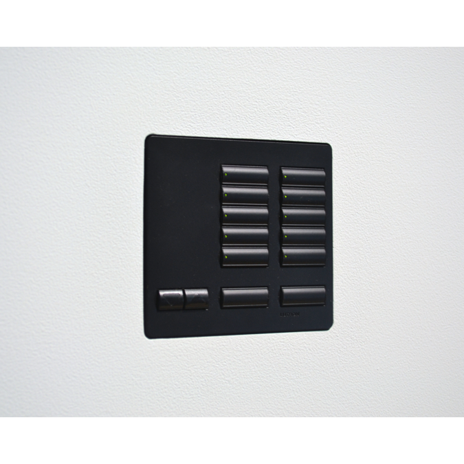 BIM objects - Free download! Flush wall mount for Lutron HomeWorks® QS ...
