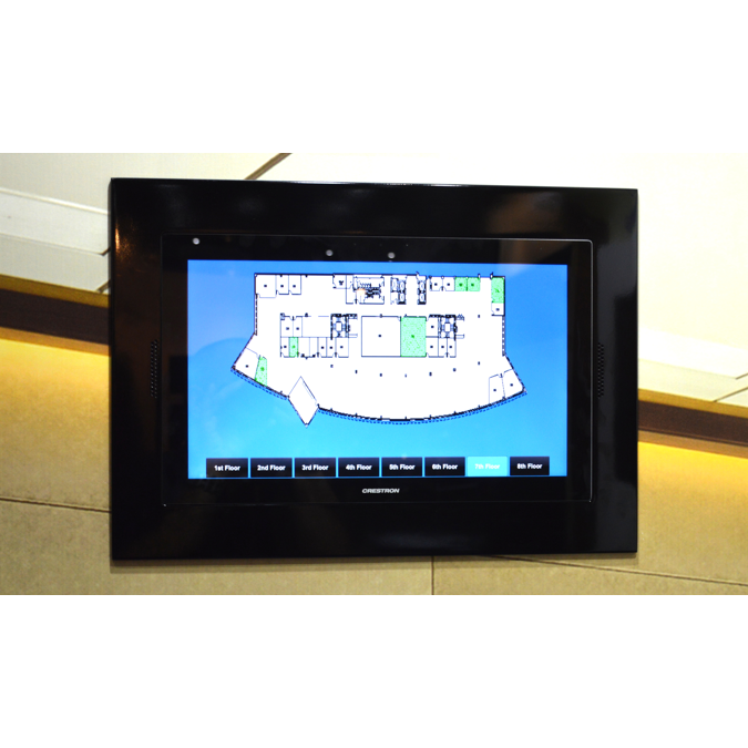 BIM objects - Free download! Retrofit mount for Crestron TS-1542 ...