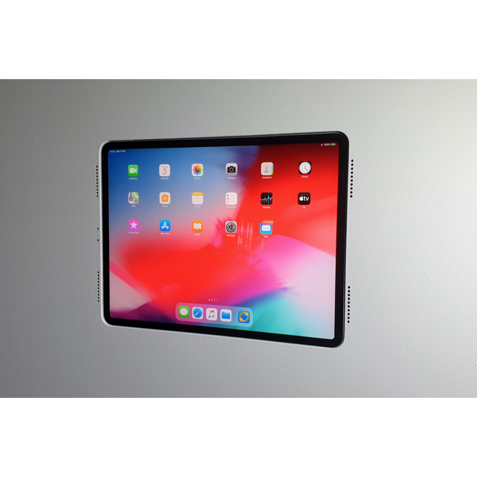 BIM objects Free download! Flush wall mount for iPad PRO 12.9" 5th