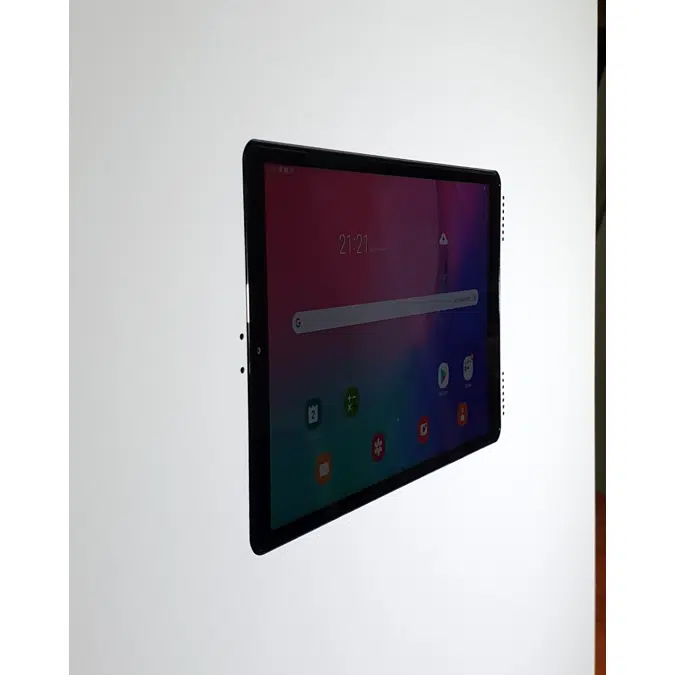 Objetos BIM ¡Descarga gratis! Flush wall mount for Samsung Galaxy Tab
