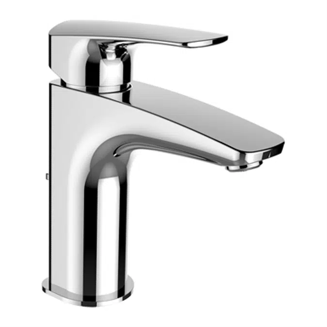 SK Laurin, Basin faucet, Eco+, projection 106 mm, fixed spout, w. pop-up waste