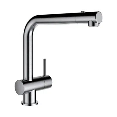 Image for SK Triathlon, Kitchen faucet, with pull-out spray, stainless steel