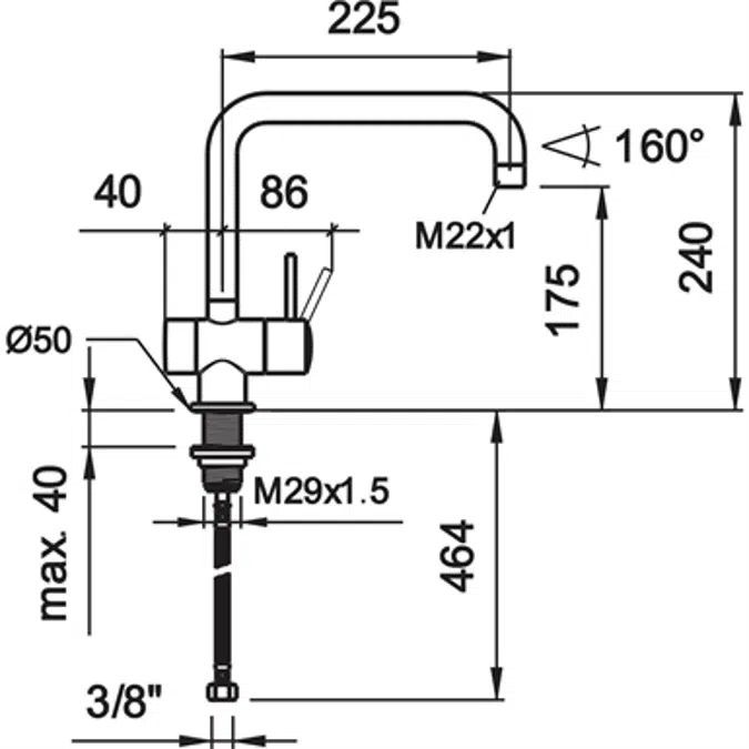 SK Triathlon, Kitchen faucet