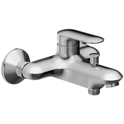 Image for KUMIN -  Wall-mount bath-shower mixer