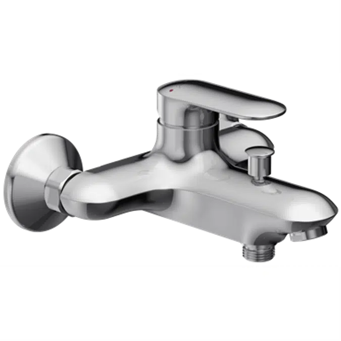 KUMIN -  Wall-mount bath-shower mixer