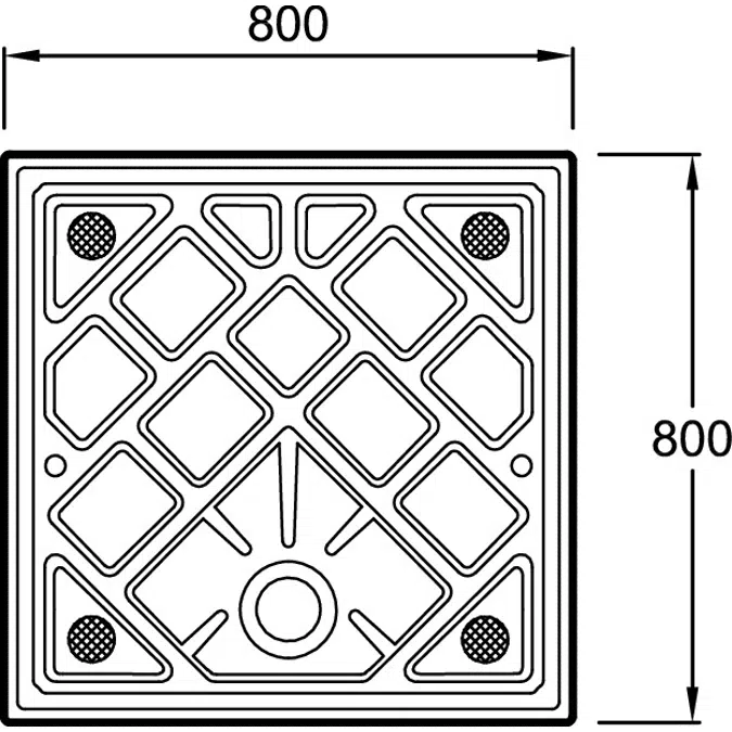 KYREO - Ceramic Shower tray