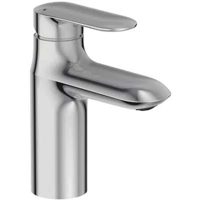 afbeelding voor KUMIN - Single-lever washbasin mixer - Standard model 162mm - smooth body, no lift rod or waste