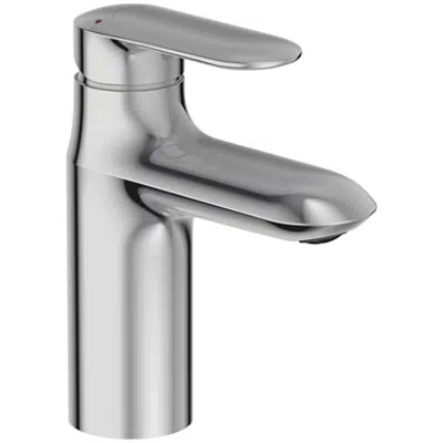 Image for KUMIN - Single-lever washbasin mixer - Standard model 162mm - smooth body, no lift rod or waste