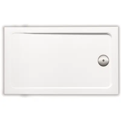 bilde for FLIGHT - Rectangular shower tray 120 x 76 cm