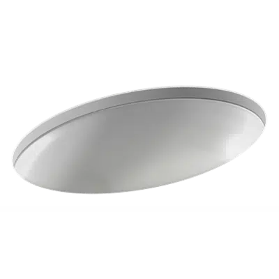 Image for VOX - Oval undermount vanity basin 56.2 x 39.2 cm, with overflow hole