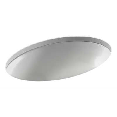 изображение для VOX - Oval undermount vanity basin 56.2 x 39.2 cm, with overflow hole