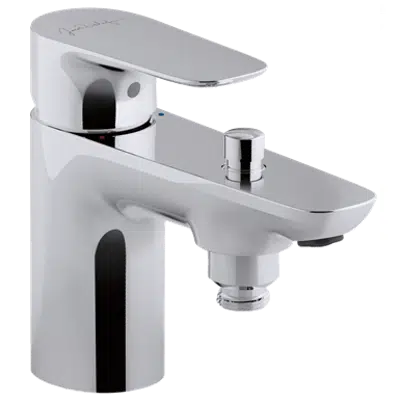 Image for ALEO - Single-lever bath/shower mixer with supply hoses