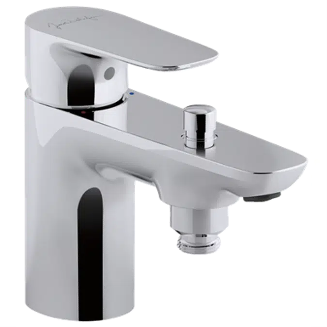 ALEO - Single-lever bath/shower mixer with supply hoses