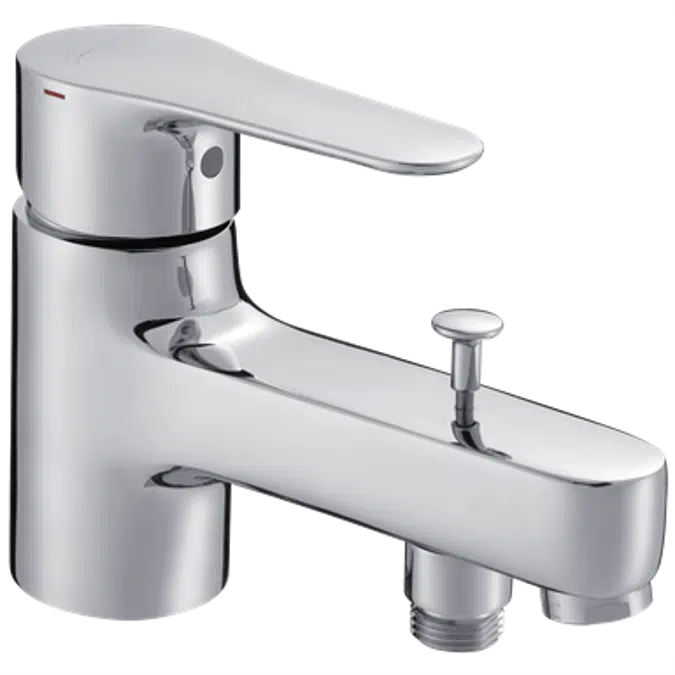 JULY - Single-lever single-hole bath/shower mixer.