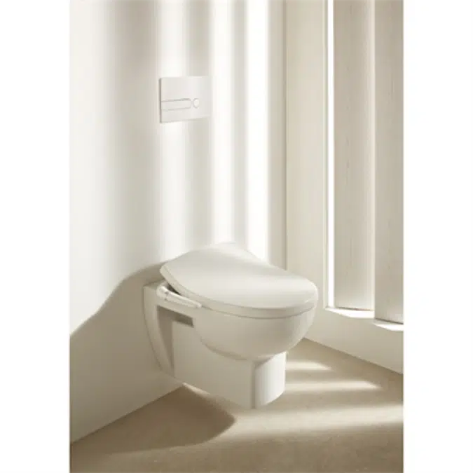 ODEON - Wall-hung WC pan