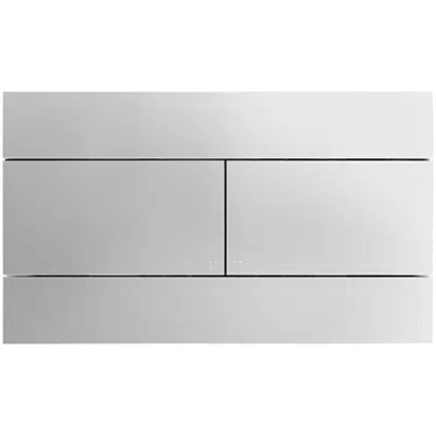 Image for Dual flush plate - 25.5 x 15.1cm