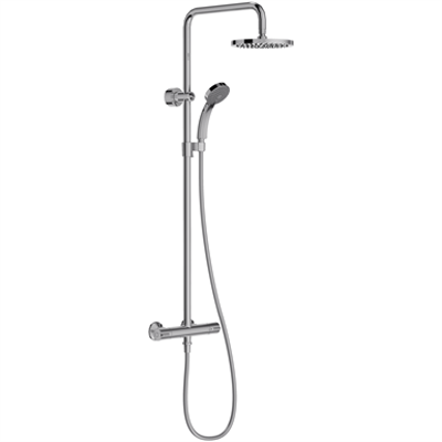 Obrázek pro JULY - Shower column with thermostatic & round showerhead