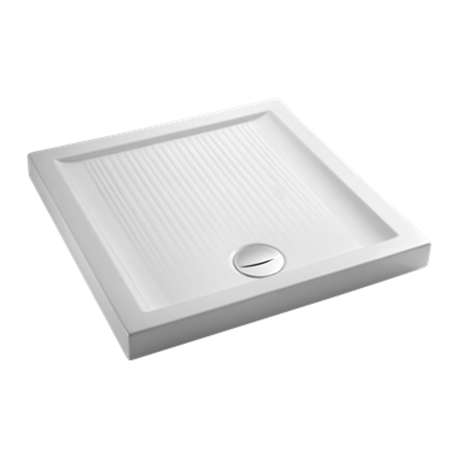 BIM objects Free download! KYREO Square shower tray BIMobject