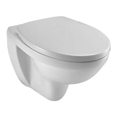 Image for Rimless wall-hung WC pan