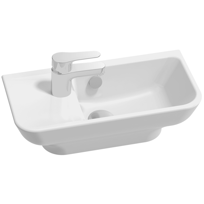 STRUKTURA - ﻿Handwash basin 50 cm