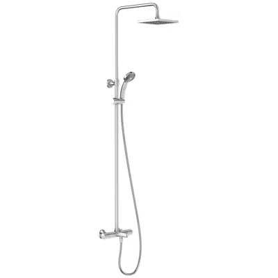 Image for JULY - Bath & Shower column with thermostatic - square showerhead