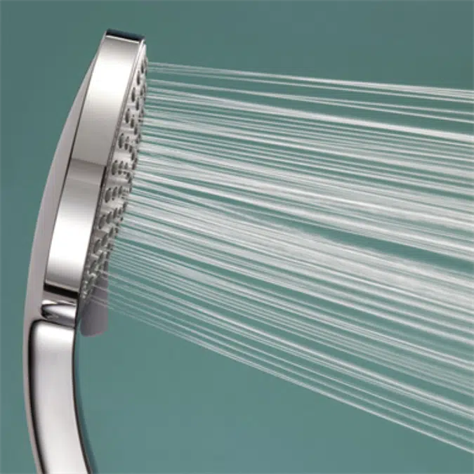 CITRUS - Shower set Ø 110 mm with 3-position wall holder