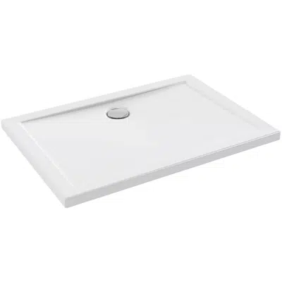 Image for KYREO - Ceramic shower tray 100 x 70 x 4 cm