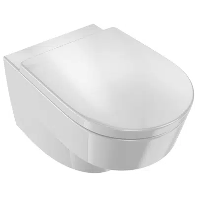 ODEON RIVE GAUCHE - Rimless wall-hung WC pan图像