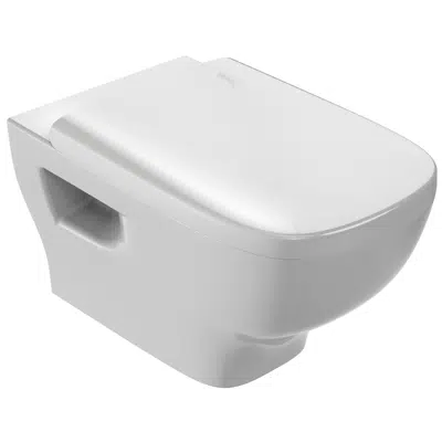 Image for STRUKTURA - Rimless wall-hung WC pan