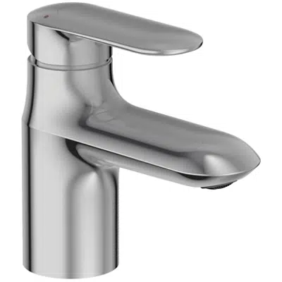Image for KUMIN - Single-lever washbasin mixer-  Standard 132mm - with supply hoses