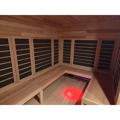 Image for Predesigned Custom Sauna - 8'x8' (ADA)