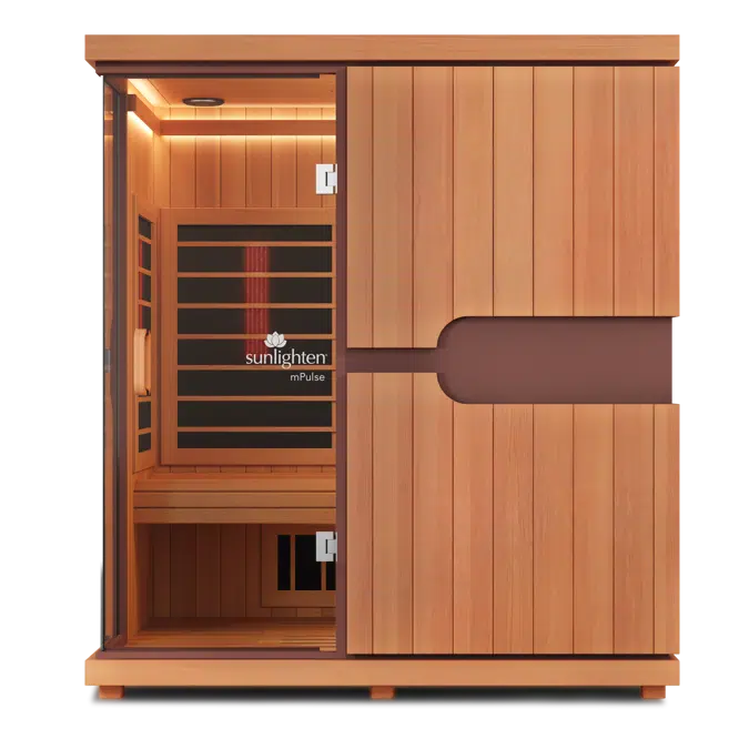 mPulse Conquer | Full-Spectrum Infrared Smart Sauna with incorporated red light