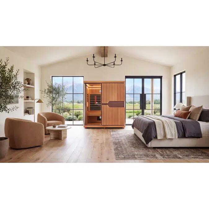 mPulse Conquer | Full-Spectrum Infrared Smart Sauna with incorporated red light