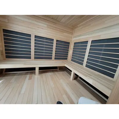 Image for Predesigned Custom Sauna - 10'x10' (ADA)