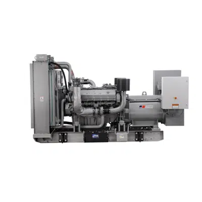 Diesel Generator Set, mtu Series 1600 10V, 450-500kWe, 60Hz, 208-600V için görüntü