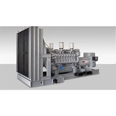 Image for Diesel Generator Set, mtu Series 4000 16V 2000-2500kWe, 60Hz, 380-13800V