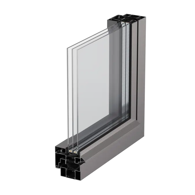 Forster unico, frame 30 mm, single leaf Window insulated