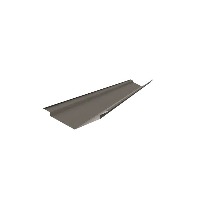 Roof Angle Plate, Bent, Roof Tiles, 6" DK