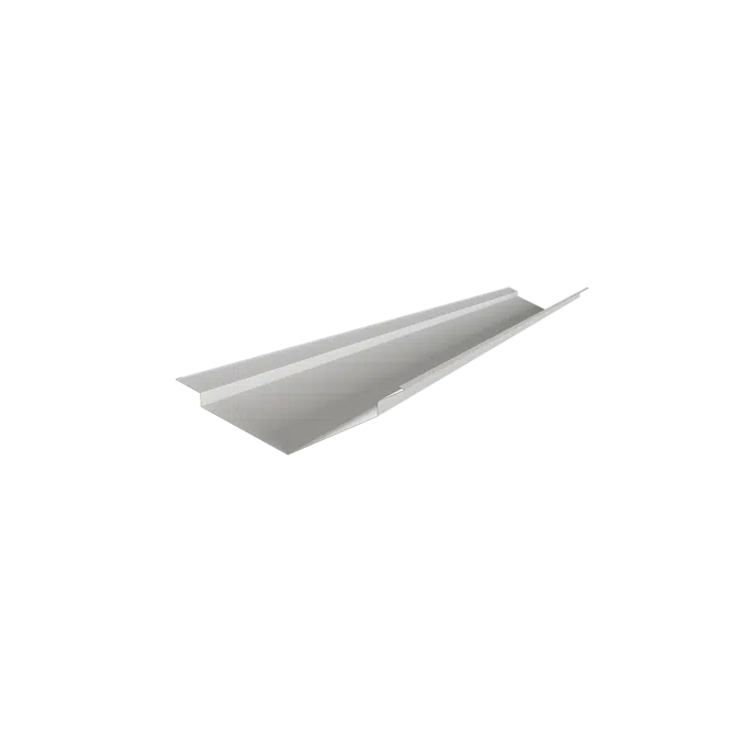 Roof Angle Plate, Bent, Roof Tiles, 6" DK