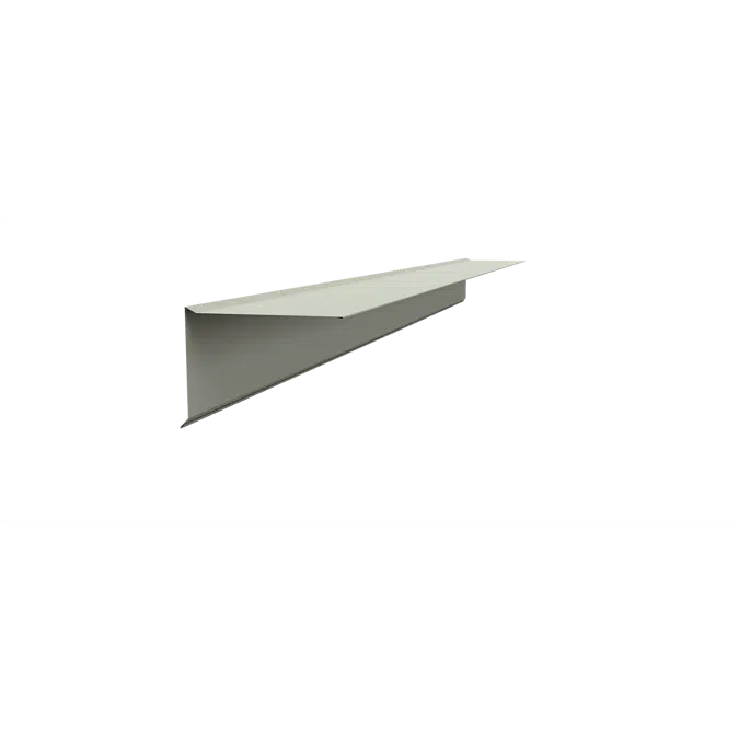 BIM objects - Free download! Single Slope Roof Ridge | BIMobject