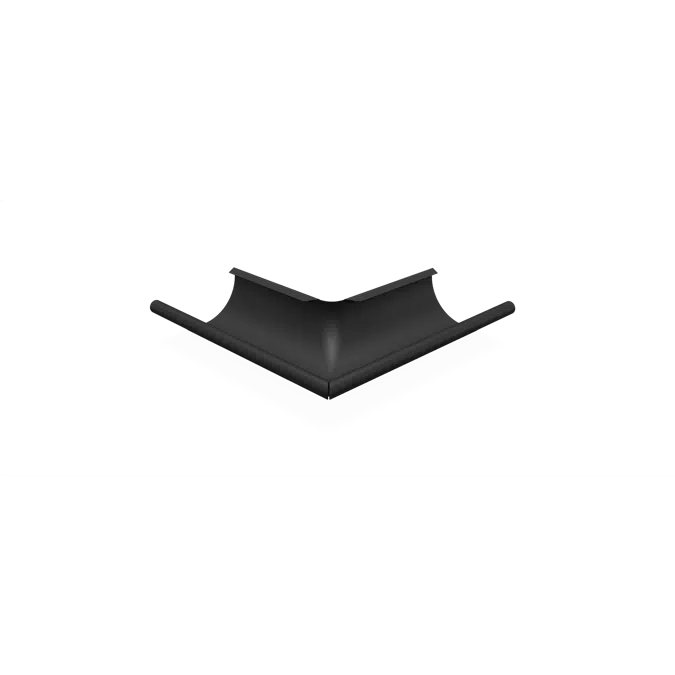 Gutter Angle Outer Diameter: 125 mm Angle: 90 Degrees