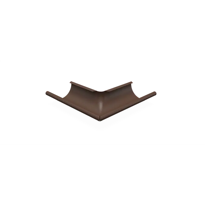 Gutter Angle Outer Diameter: 125 mm Angle: 90 Degrees