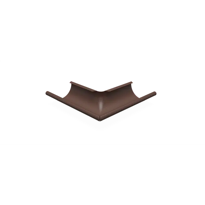 Gutter Angle Outer Diameter: 125 mm Angle: 90 Degrees